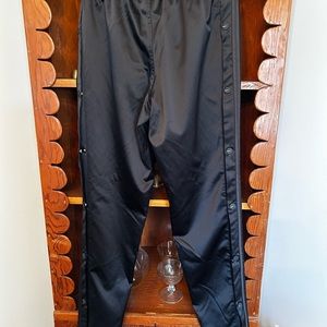 Adidas snap Track pants black small